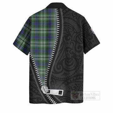Learmonth Tartan Hawaiian Shirt New Zealand Pattern Unique Zipper Stylized