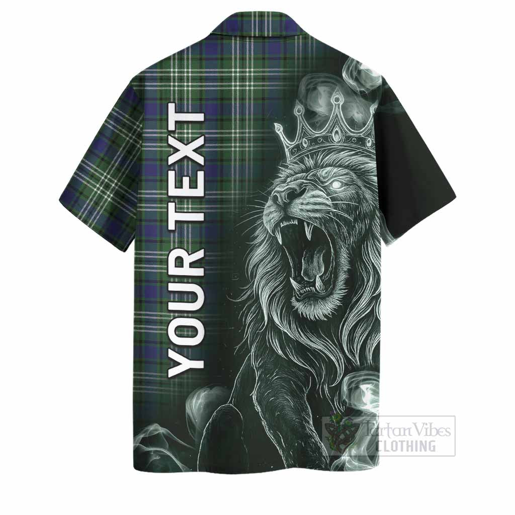 Learmonth Tartan Hawaiian Shirt Roaring Lion Heritage