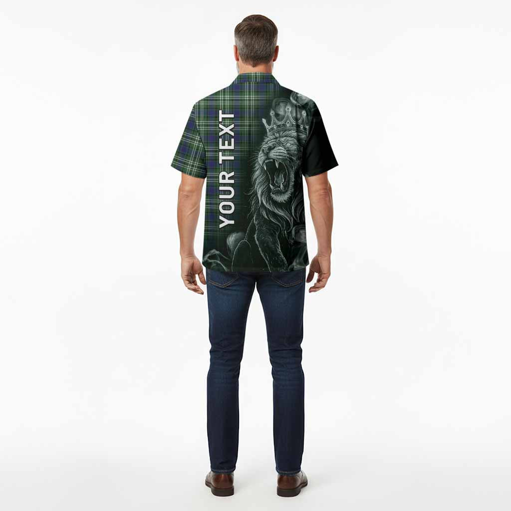 Learmonth Tartan Hawaiian Shirt Roaring Lion Heritage