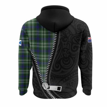 Learmonth Tartan Hoodie New Zealand Pattern Unique Zipper Stylized
