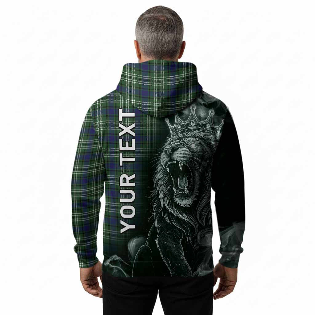 Learmonth Tartan Hoodie Roaring Lion Heritage