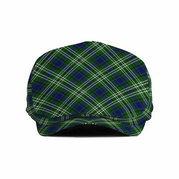Learmonth Tartan Flat Cap, Jeff Cap Cross Style