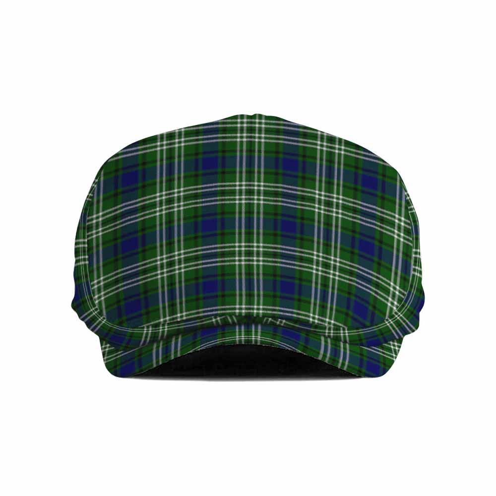 Learmonth Tartan Jeff Cap, Tartan Flat Cap
