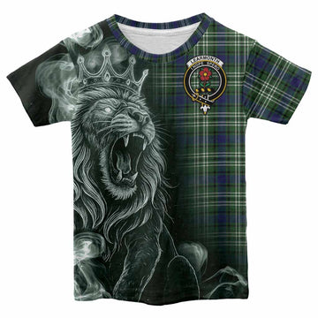 Learmonth Tartan Kid T-shirt Roaring Lion Heritage
