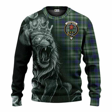 Learmonth Tartan Knitted Sweater Roaring Lion Heritage