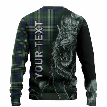 Learmonth Tartan Knitted Sweater Roaring Lion Heritage