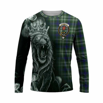 Learmonth Tartan Long Sleeve T-Shirt Roaring Lion Heritage