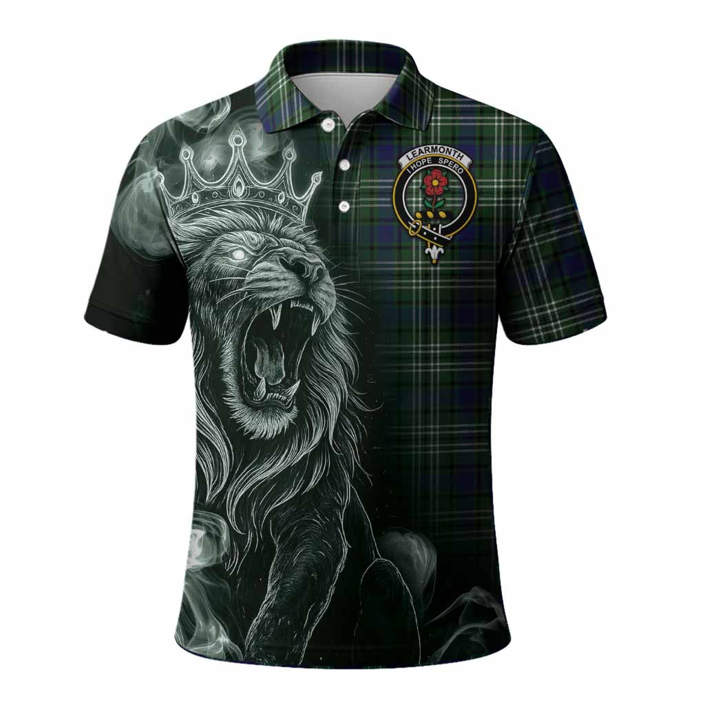 Learmonth Tartan Polo Shirt Roaring Lion Heritage