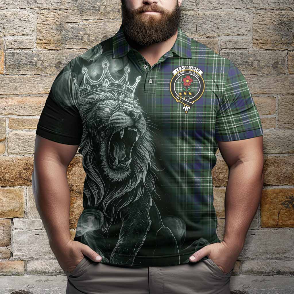 Learmonth Tartan Polo Shirt Roaring Lion Heritage