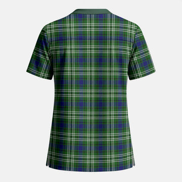 Learmonth Tartan Scrub Top - Tartan Vibes Clothing