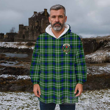 Learmonth Tartan Wearable Blanket with Family Crest - Tartan Vibes Clothing