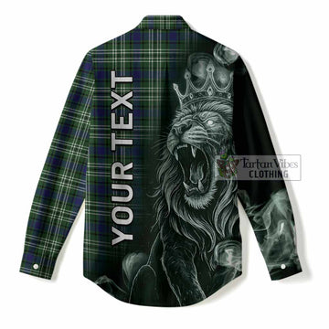 Learmonth Tartan Women Casual Shirt Roaring Lion Heritage
