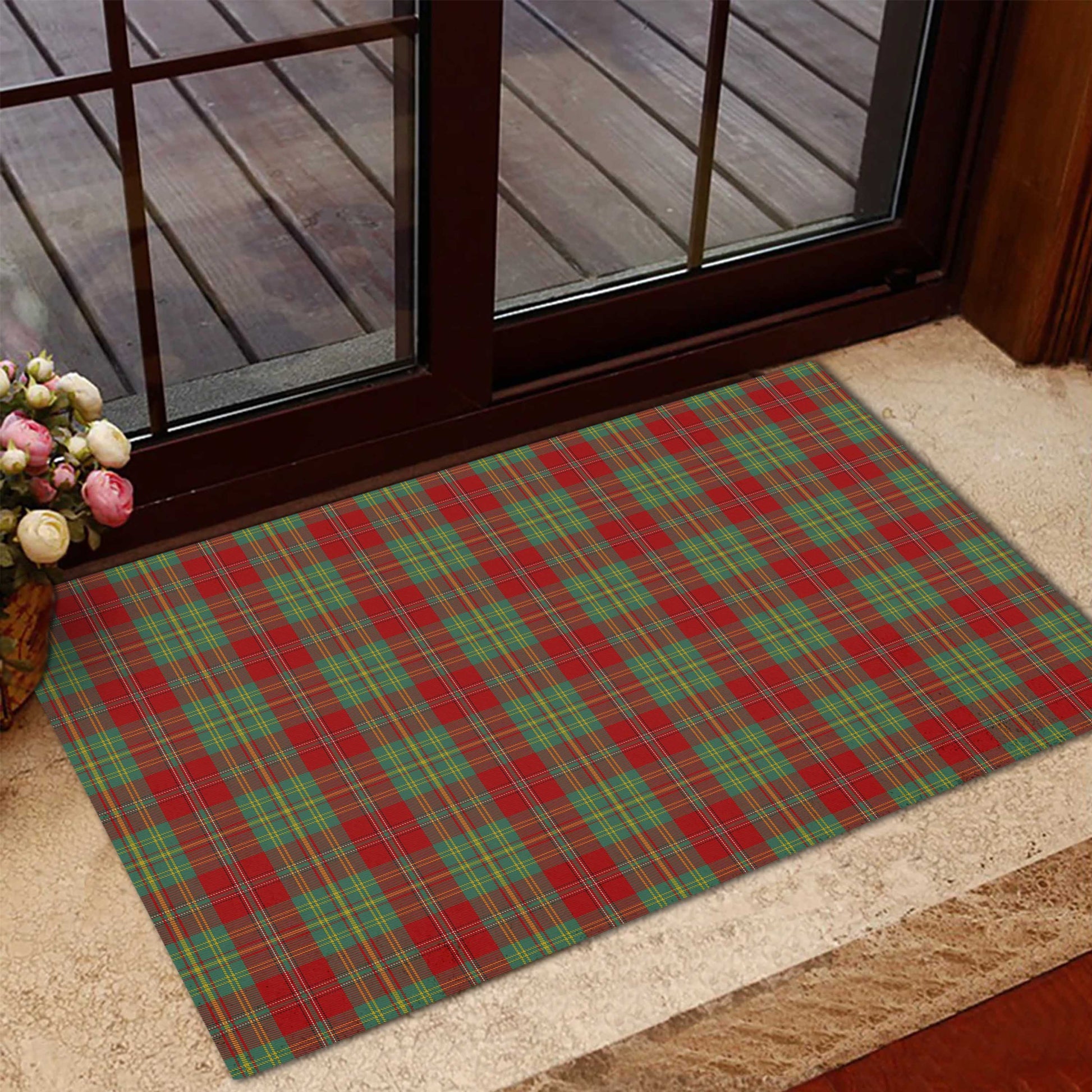 Leask Tartan Door Mat - Tartanvibesclothing