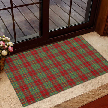 Leask Tartan Rubber Doormat