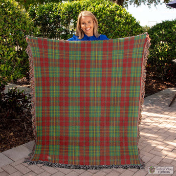 Leask Tartan Woven Blanket