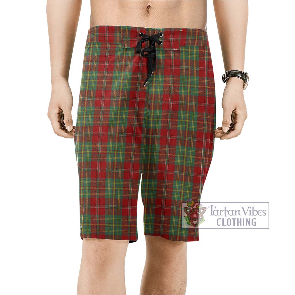 Leask Tartan Men's Board Shorts Men - Tartan Vibes Clothing