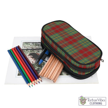 Leask Tartan Pen and Pencil Case