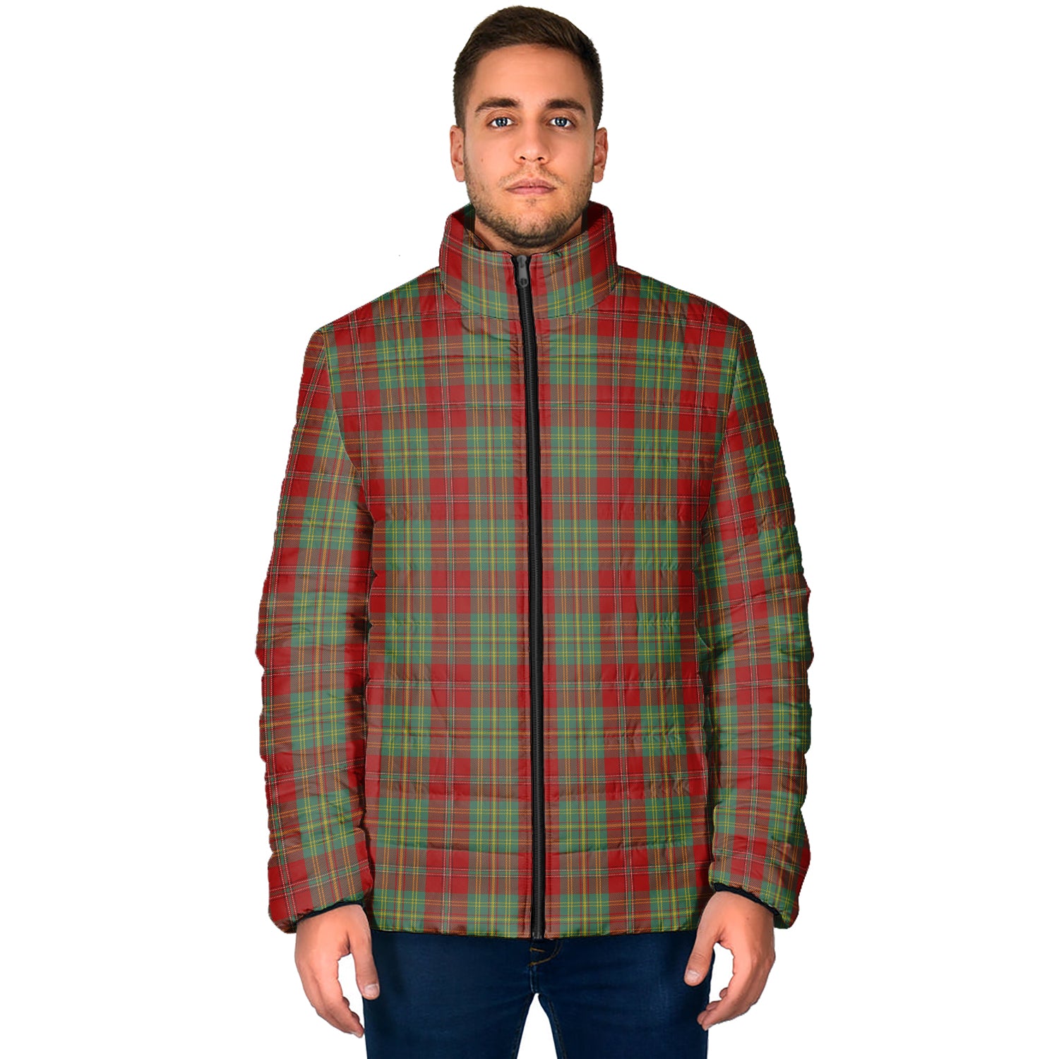 Leask Tartan Padded Jacket - Tartan Vibes Clothing