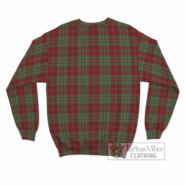 Leask Tartan Sweatshirt with Family Crest DNA In Me Style - Tartanvibesclothing Shop