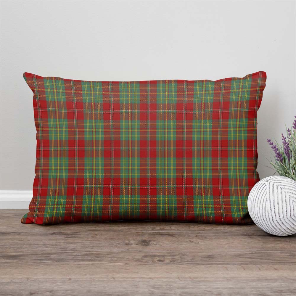 Leask Tartan Pillow Cover Rectangle Pillow Cover - Tartanvibesclothing