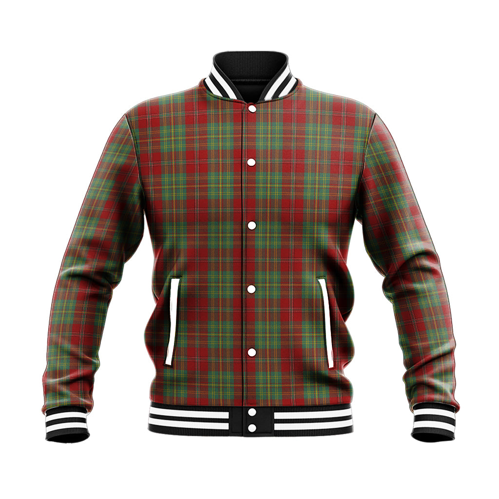 Leask Tartan Baseball Jacket - Tartan Vibes Clothing