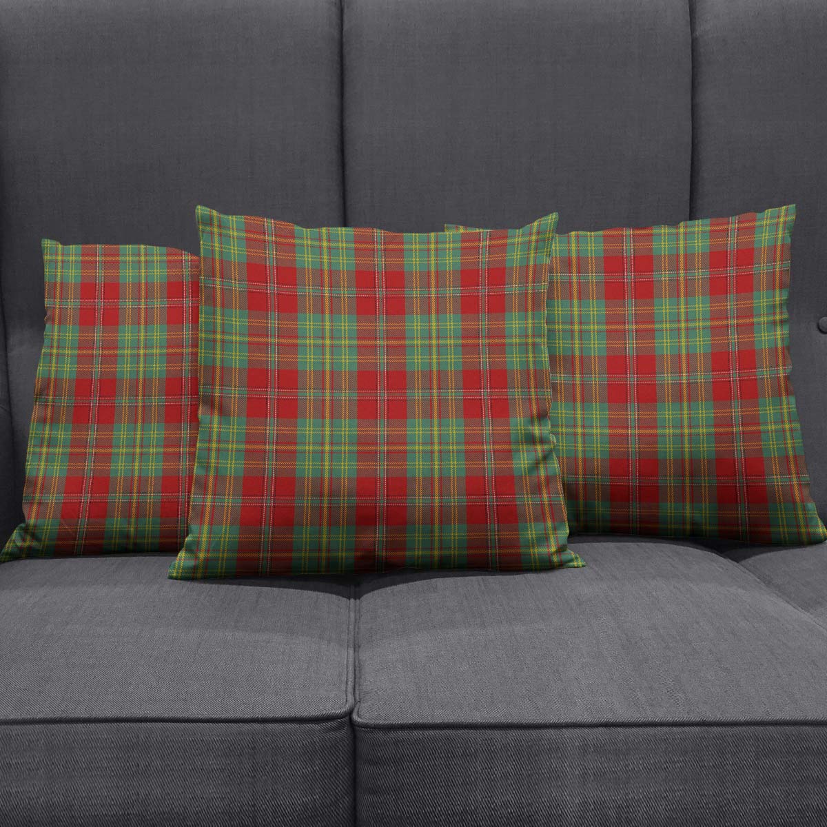 Leask Tartan Pillow Cover - Tartanvibesclothing