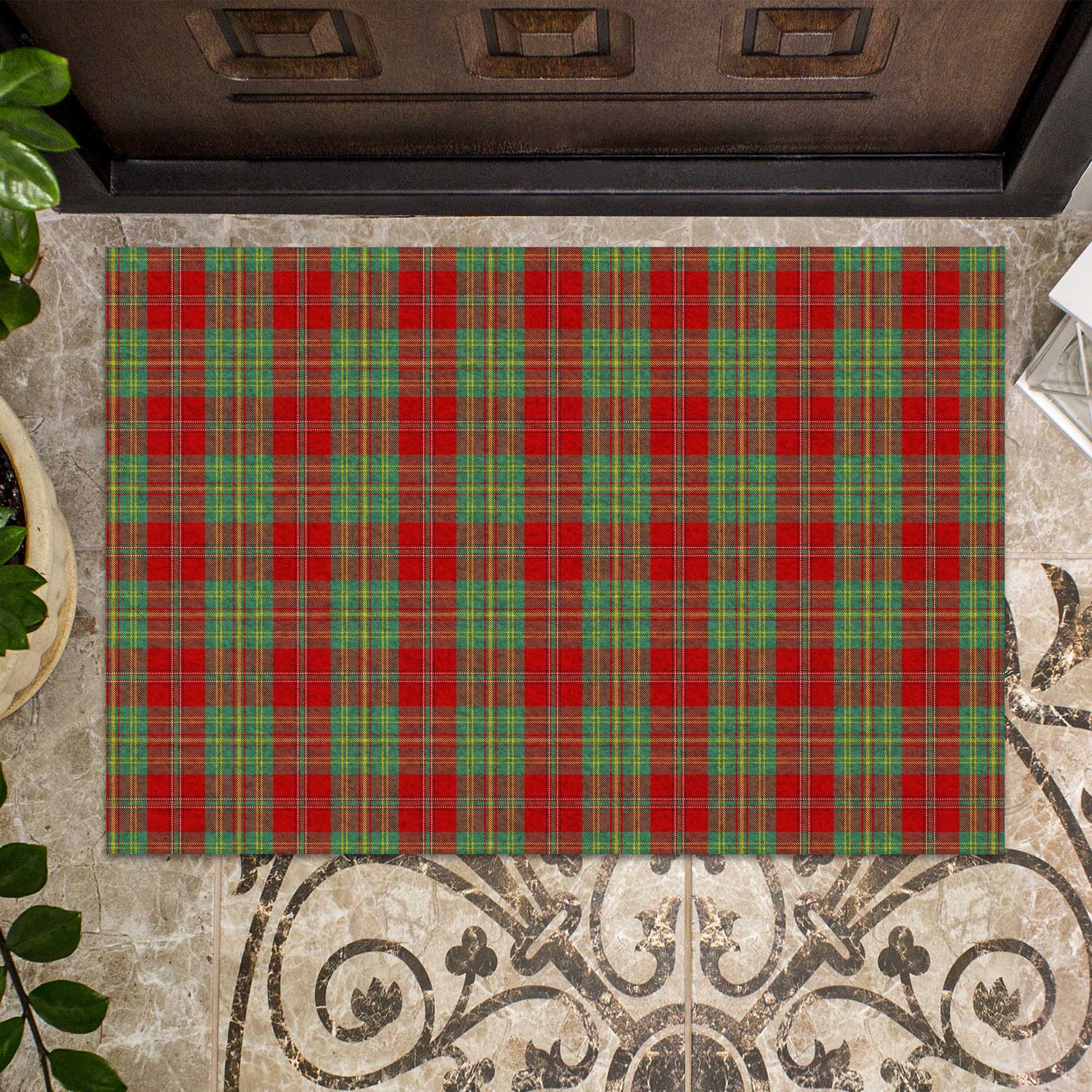 Leask Tartan Door Mat - Tartanvibesclothing