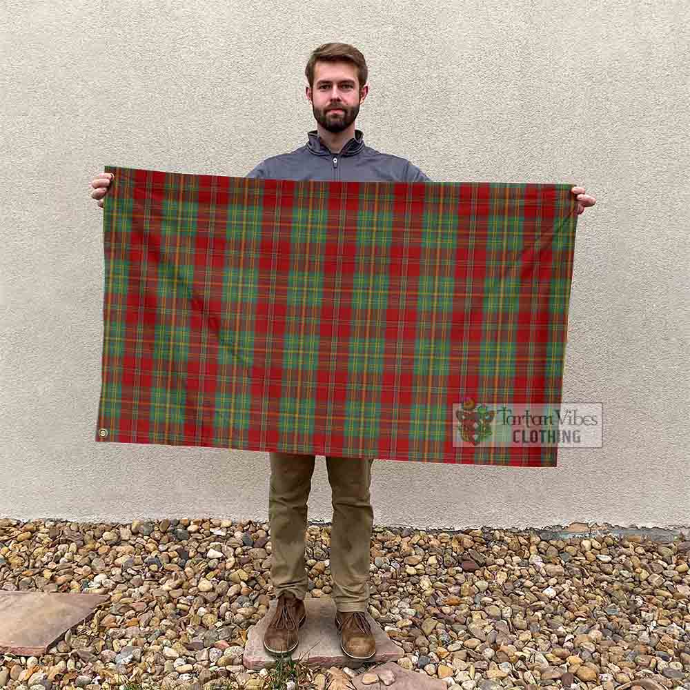 Tartan Vibes Clothing Leask Tartan House Flag