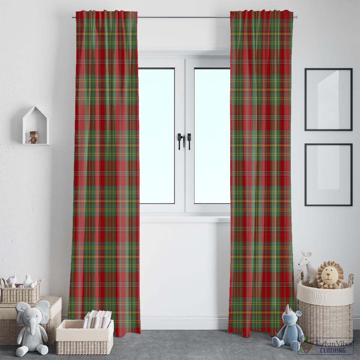 Leask Tartan Window Curtain