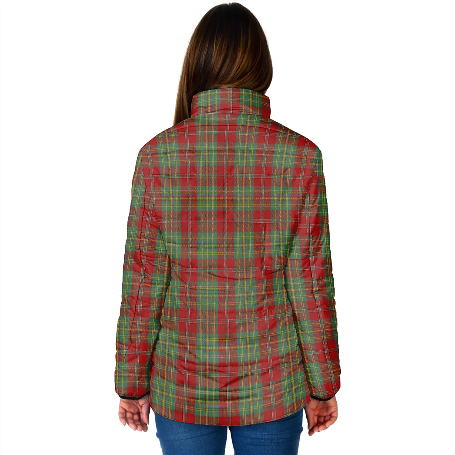 Leask Tartan Padded Jacket - Tartan Vibes Clothing