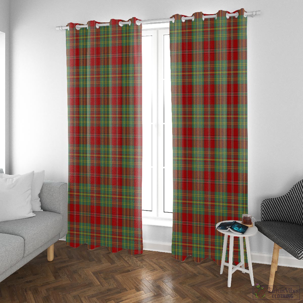 Leask Tartan Window Curtain