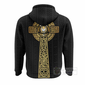 Leask Clan Crest Hoodie with Celtic Tree of Life Inspired