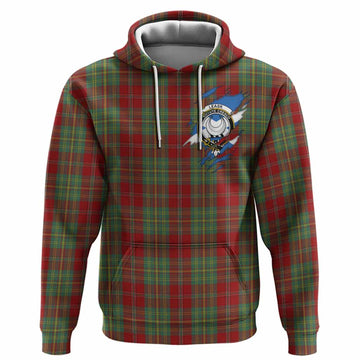 Leask Clan Crest In Me Tartan Hoodie Scotland Flag Style