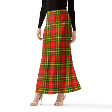 Leask Modern Tartan Womens Full Length Skirt