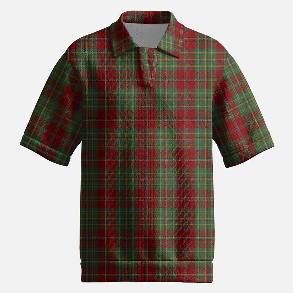 Leask Tartan Men’s Polo Sweater Top