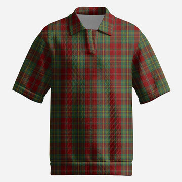 Leask Tartan Men’s Polo Sweater Top