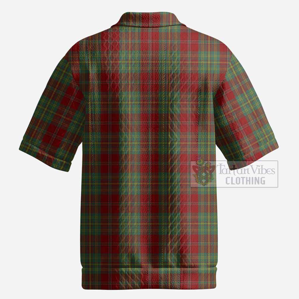 Leask Tartan Men’s Polo Sweater Top