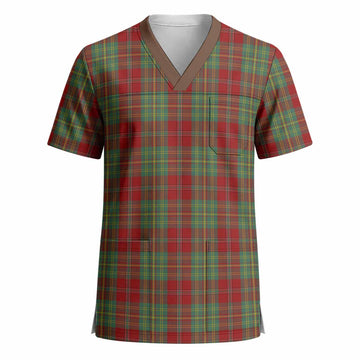 Leask Tartan Scrub Top - Tartan Vibes Clothing