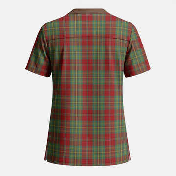 Leask Tartan Scrub Top - Tartan Vibes Clothing