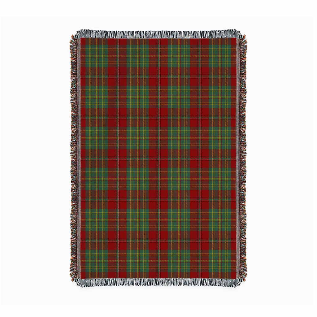 Leask Tartan Woven Blanket S 43 x 67 inches 110 x 170cm - Tartan Vibes Clothing