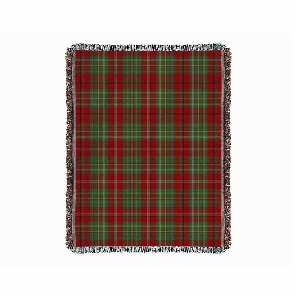 Leask Tartan Woven Blanket L 59 x 79 inches 150 x 200cm - Tartan Vibes Clothing