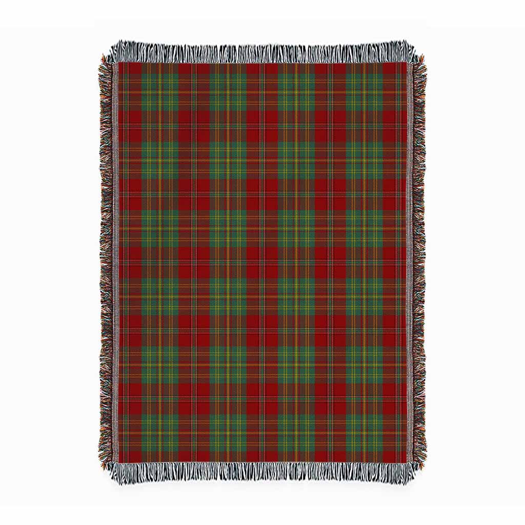 Leask Tartan Woven Blanket XL 63 x 87 inches 160 x 200cm - Tartan Vibes Clothing