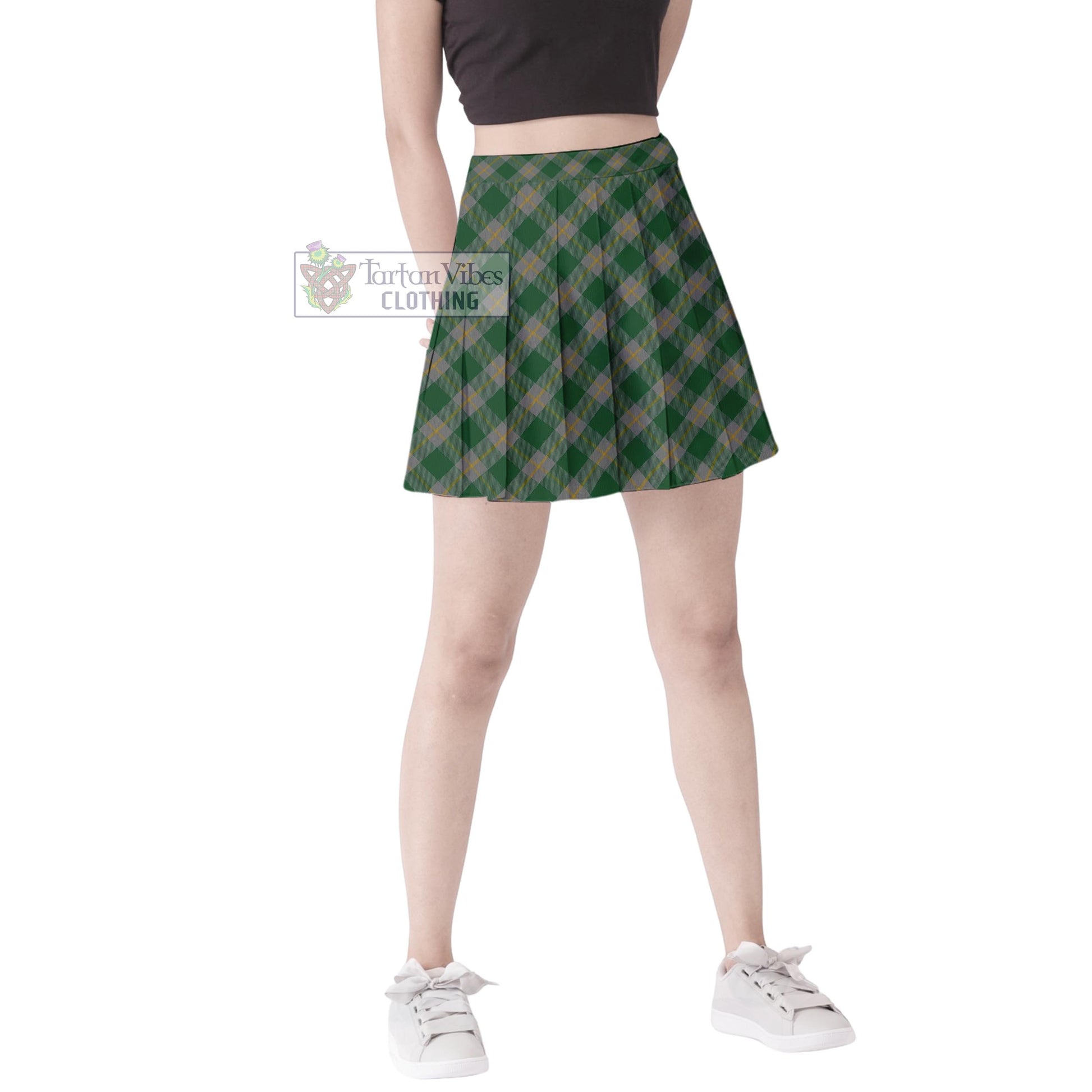 Ledford Tartan Women's Plated Mini Skirt Cross Style Female - Tartan Vibes Clothing