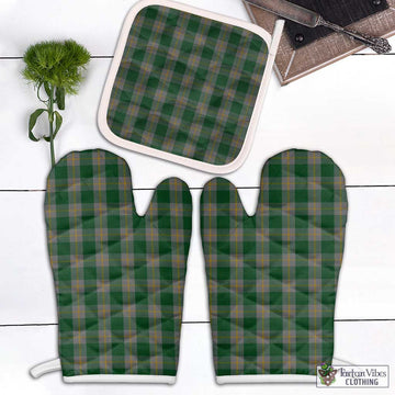 Ledford Tartan Combo Oven Mitt & Pot-Holder Combo 2 Oven Mitt & 1 Pot-Holder Black - Tartan Vibes Clothing