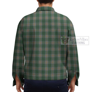 Ledford Tartan Unisex Lapel Cotton Jacket - Tartan Vibes Clothing