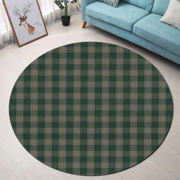 Ledford Tartan Round Rug - Tartan Vibes Clothing