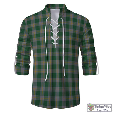 Ledford Tartan Men's Scottish Traditional Jacobite Ghillie Kilt Shirt