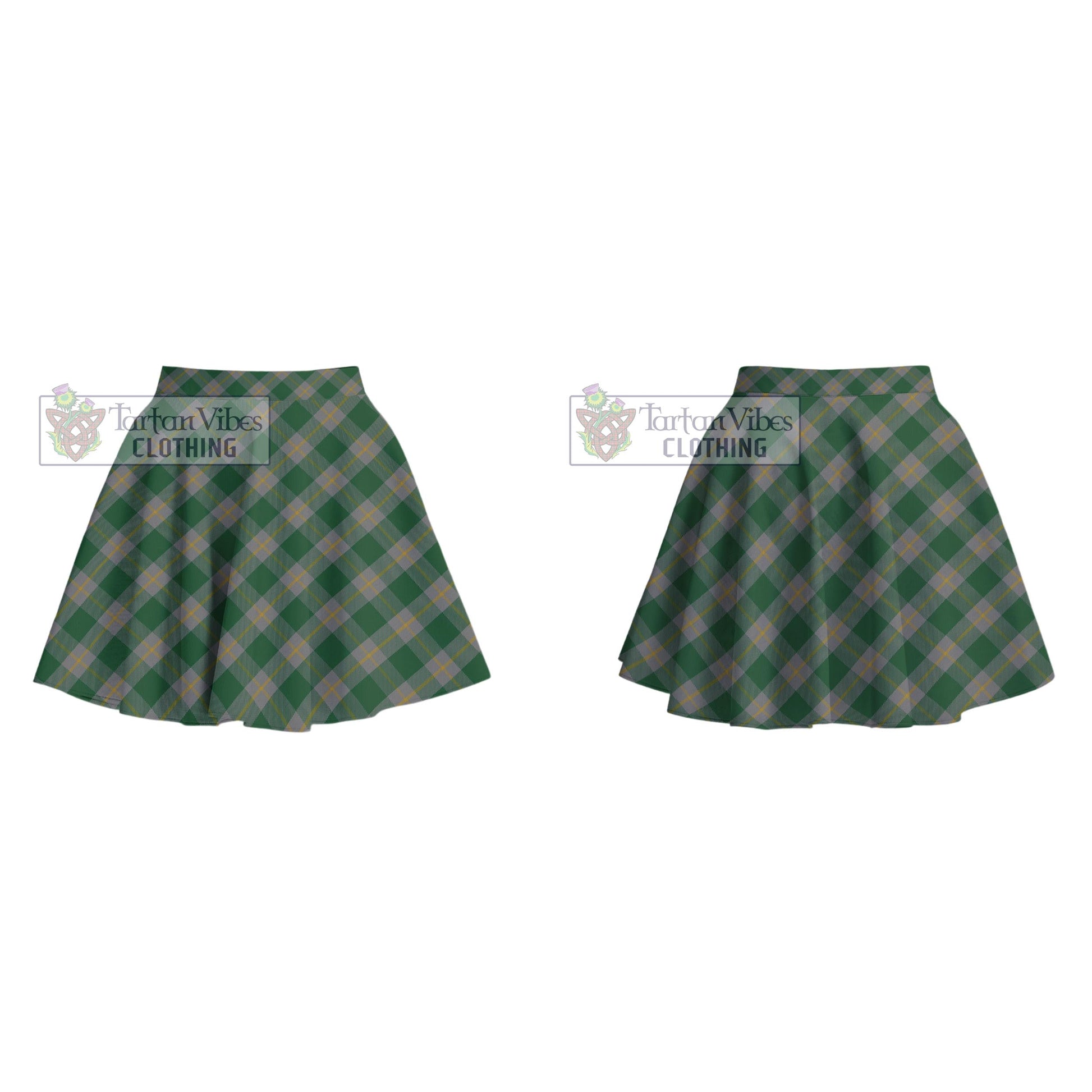 Ledford Tartan Women's Plated Mini Skirt Cross Style - Tartan Vibes Clothing