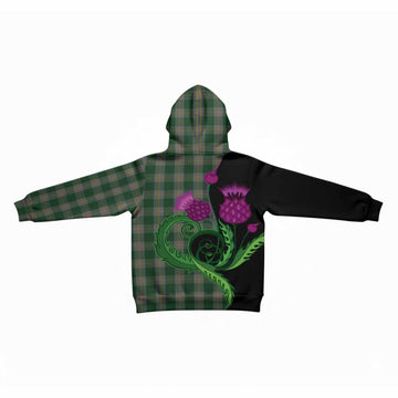 Ledford Tartan Kid Hoodie Traditional Scottish Thistle