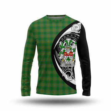 Leech Irish Clan Long Sleeve T-Shirt Celtic Circle Style